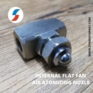 Flat fan internal air atomizing nozzle india manufacturer chennai