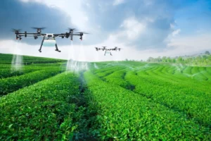 Agricultural drone in India